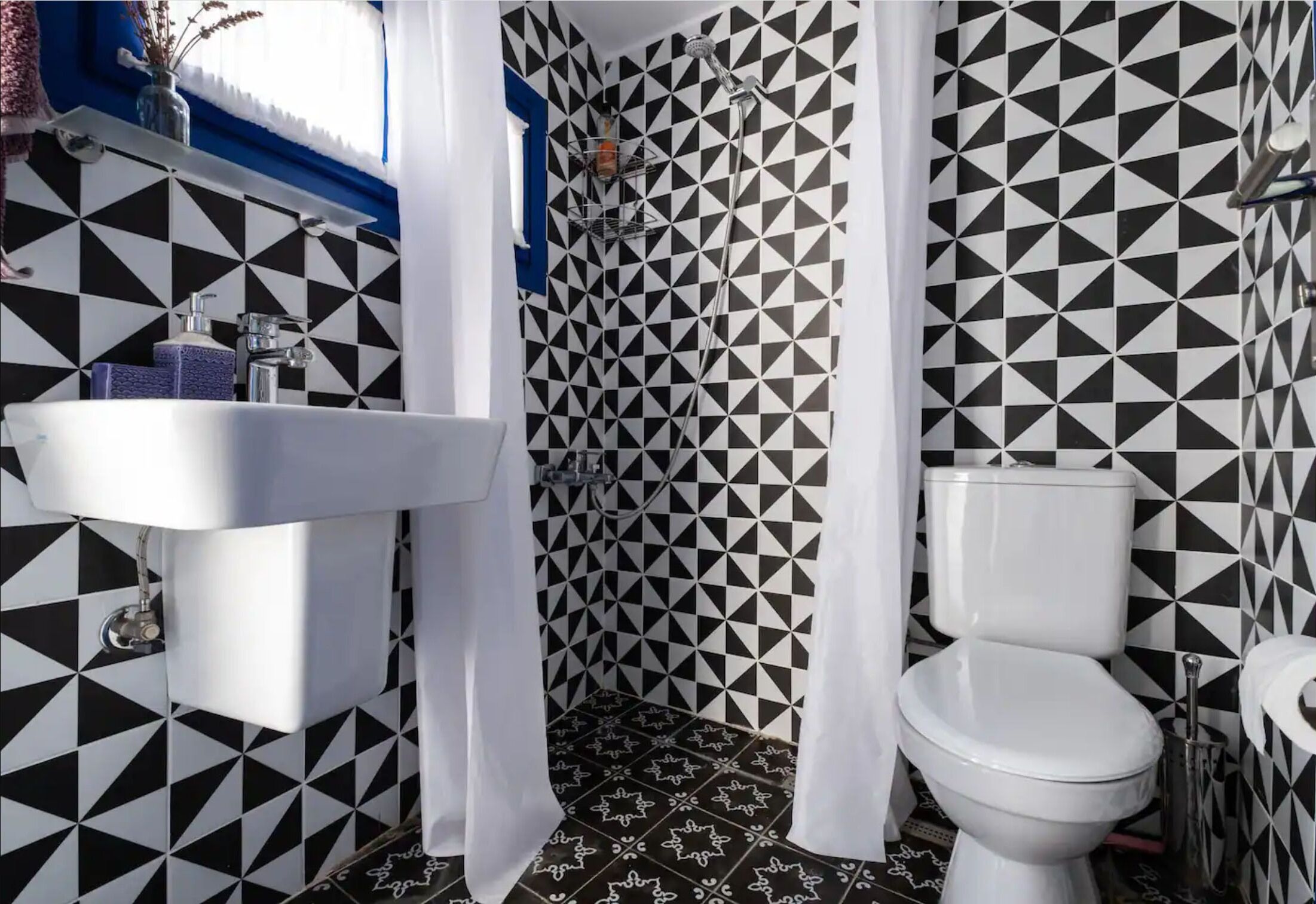 honeymoon villa | bathroom | shower, free toiletries, hair dryer, slippers