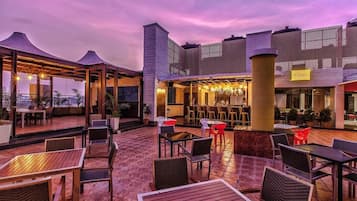 Front of property – evening/night