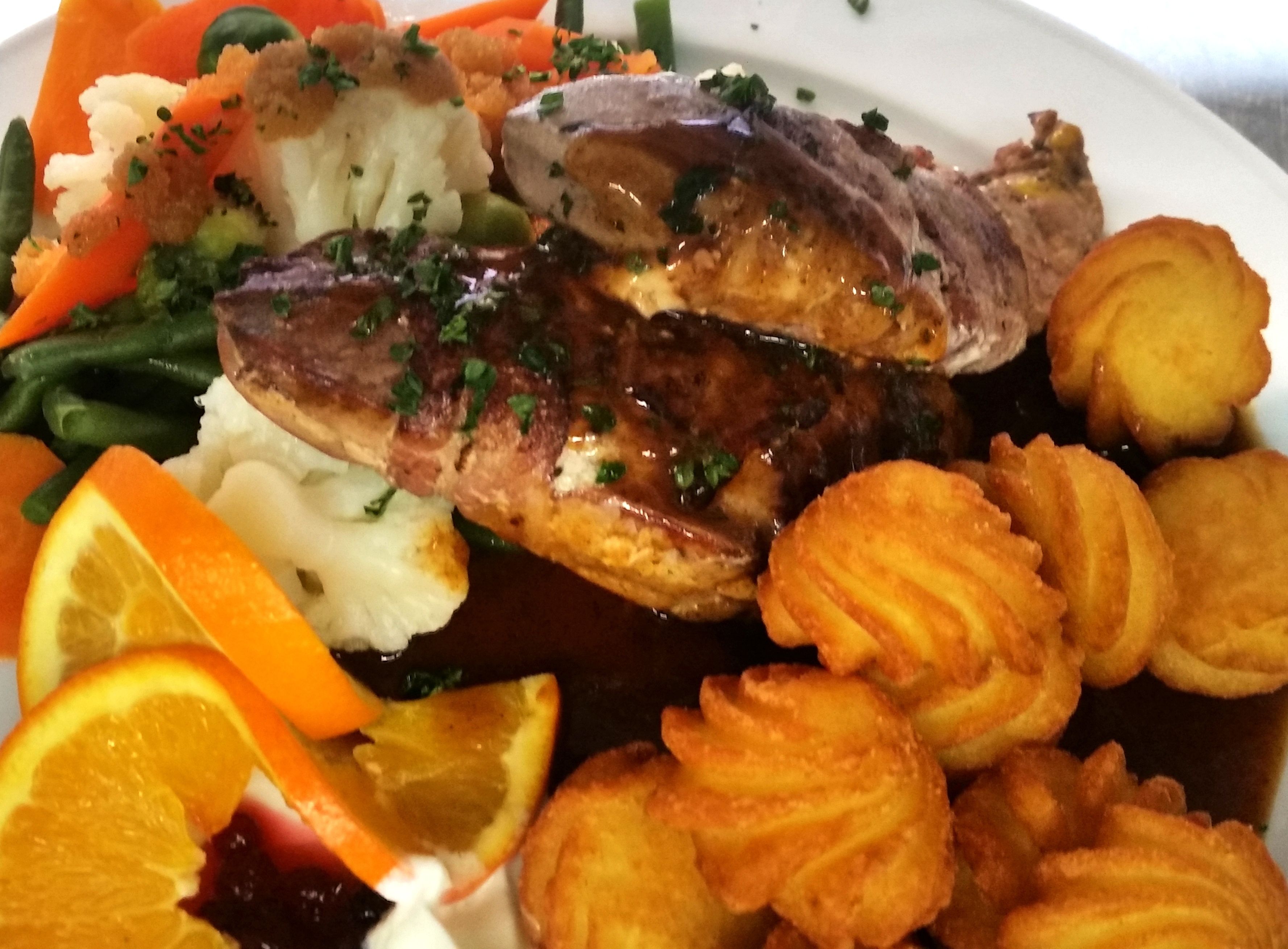 lunch and dinner served, regional cuisine