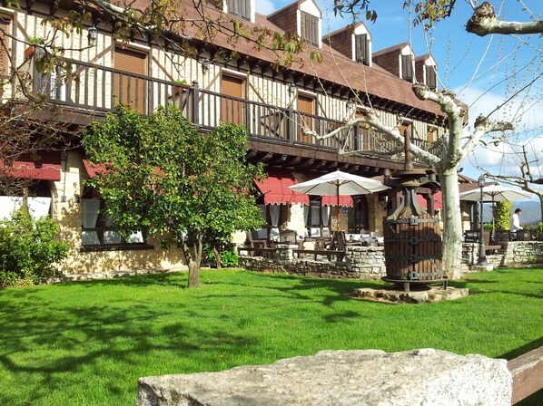 Façade de l’hébergement