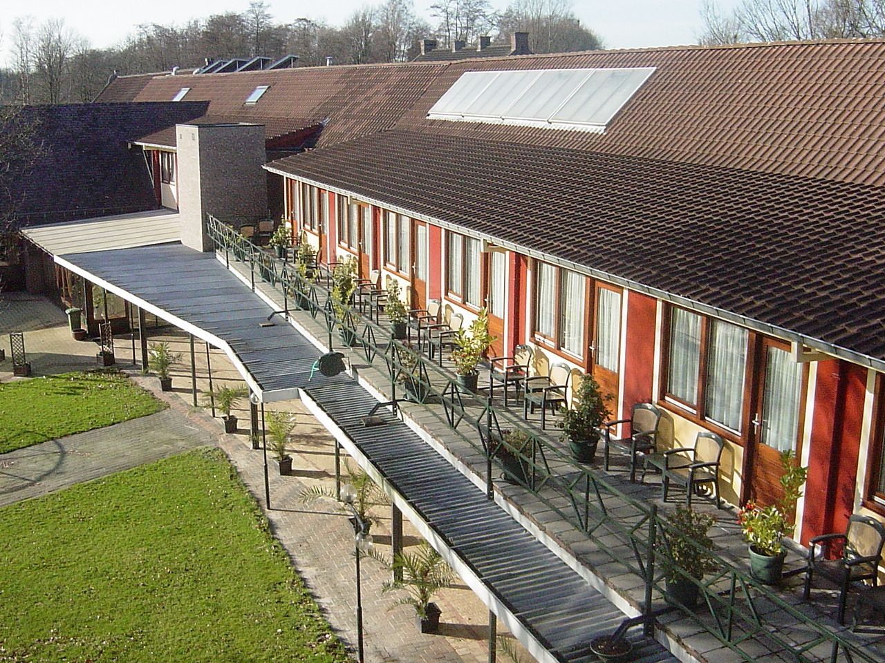 twin room | terrace/patio