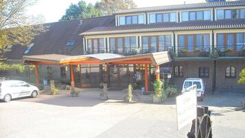 Voorkant van accommodatie