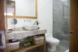 Double or Twin Room | Bathroom | Shower, free toiletries, hair dryer, towels