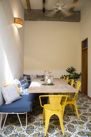 Food court - Hotel Boutique Casa Mia (Santa Marta)