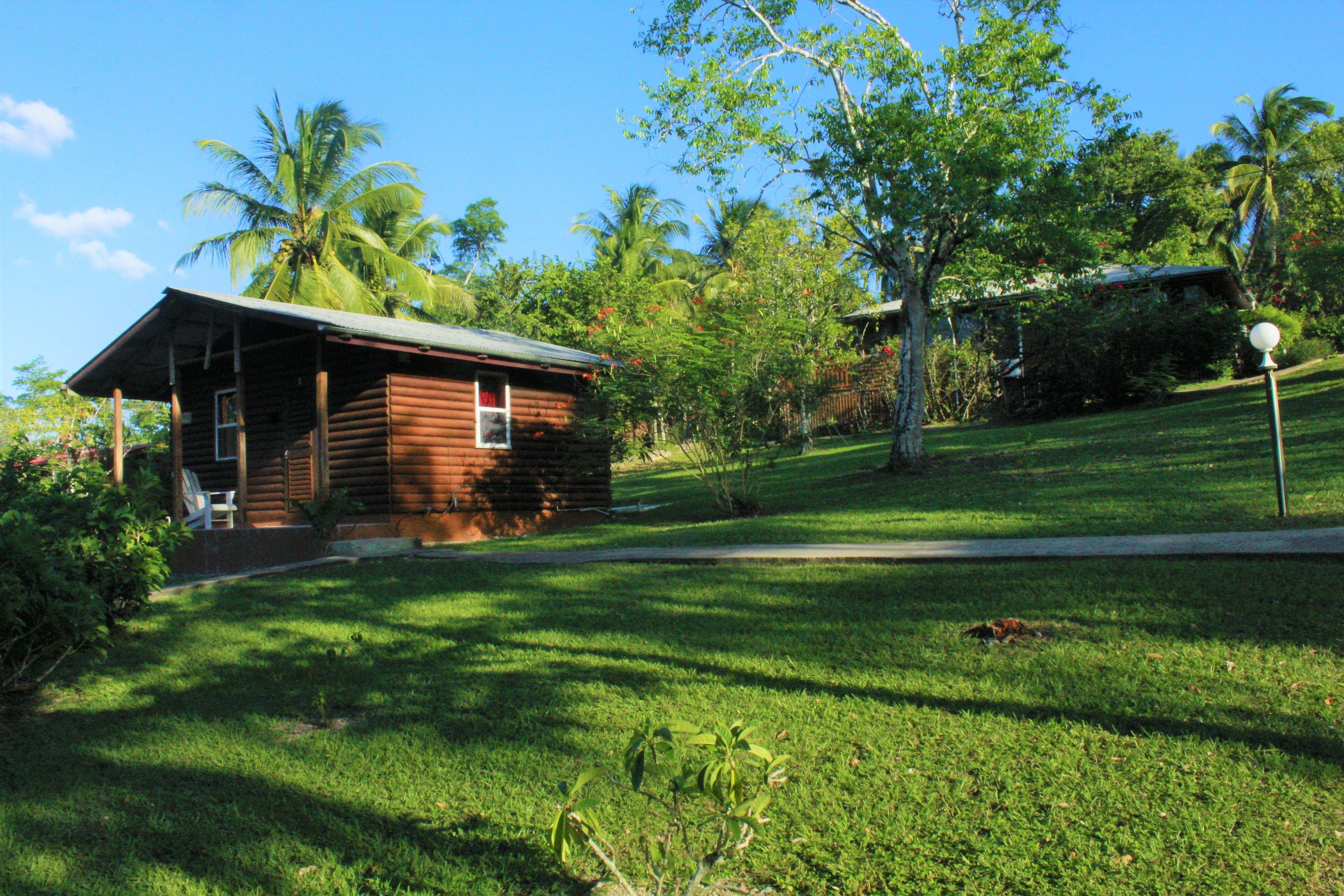 cabin, 2 double beds | garden view