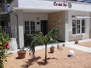 Fassade der Unterkunft