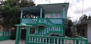 Majoituspaikan julkisivu