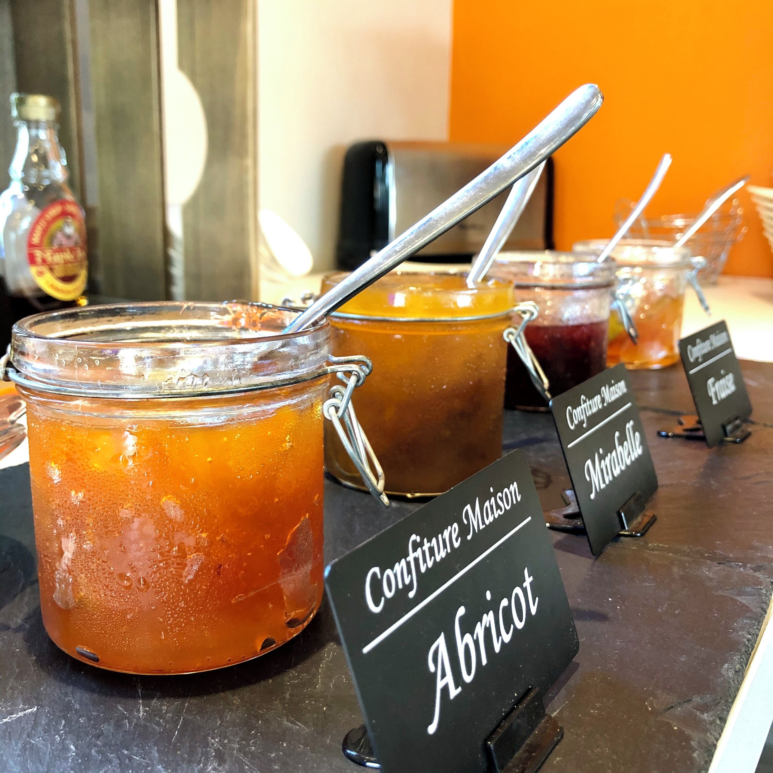 daily buffet breakfast (eur 15 per person)