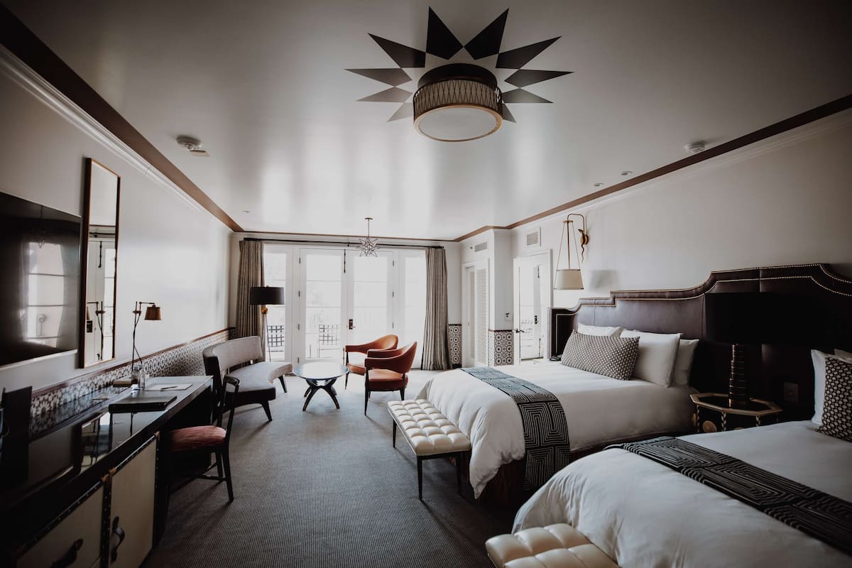 Room, 2 Queen Beds (Granada) | Premium bedding, minibar, in-room safe, individually decorated