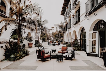 Patio, balcany or terrace at Hotel Californian