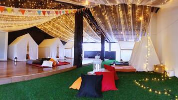 Design Shared Dormitory, 1 Double Bed, Lake View | View from room