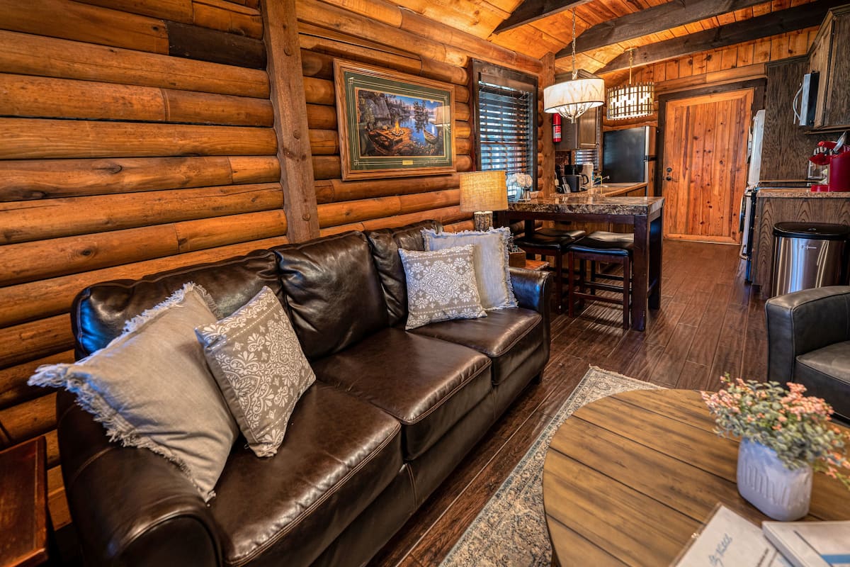 Cozy Lakefront Cabin, 2 Bedrooms, Lake Nantahala | 2 bedrooms, premium bedding, iron/ironing board, free WiFi