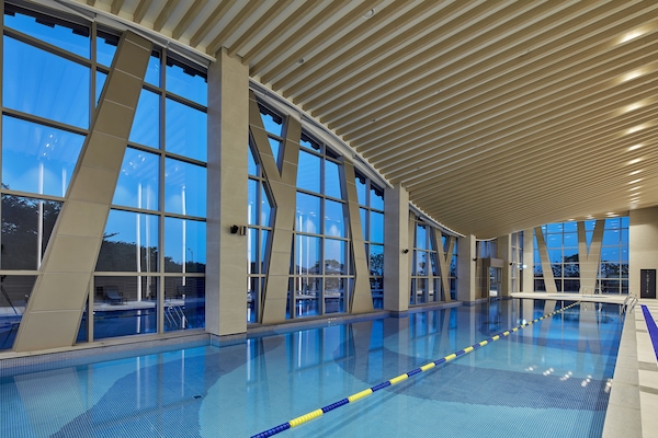 Indoor pool, seasonal outdoor pool, cabanas (surcharge), pool umbrellas