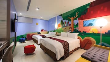 Quadruple Room (No Parking) | Children’s theme room