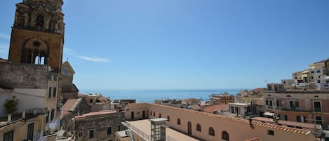 Vue depuis lâhĂ©bergement