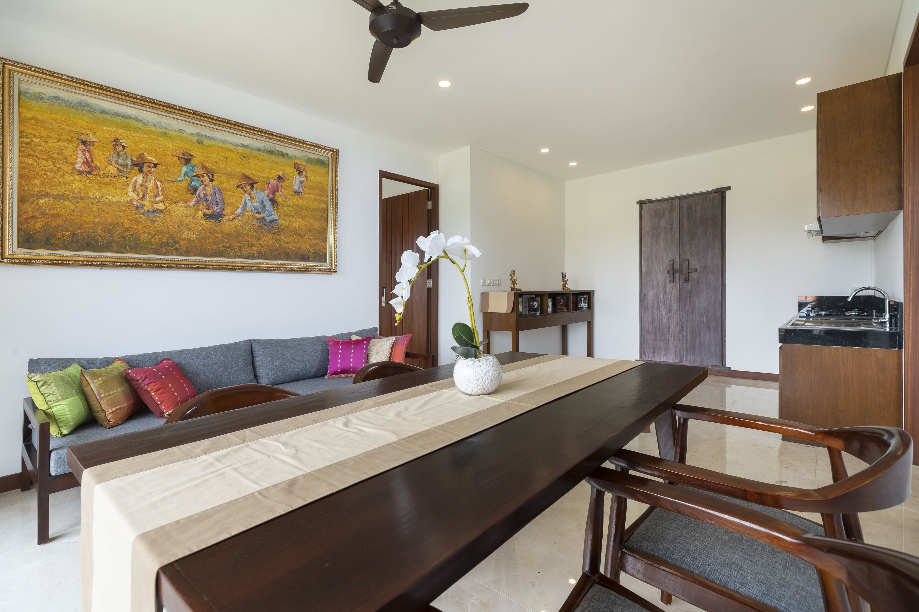 two bedroom suite room | living room | led tv