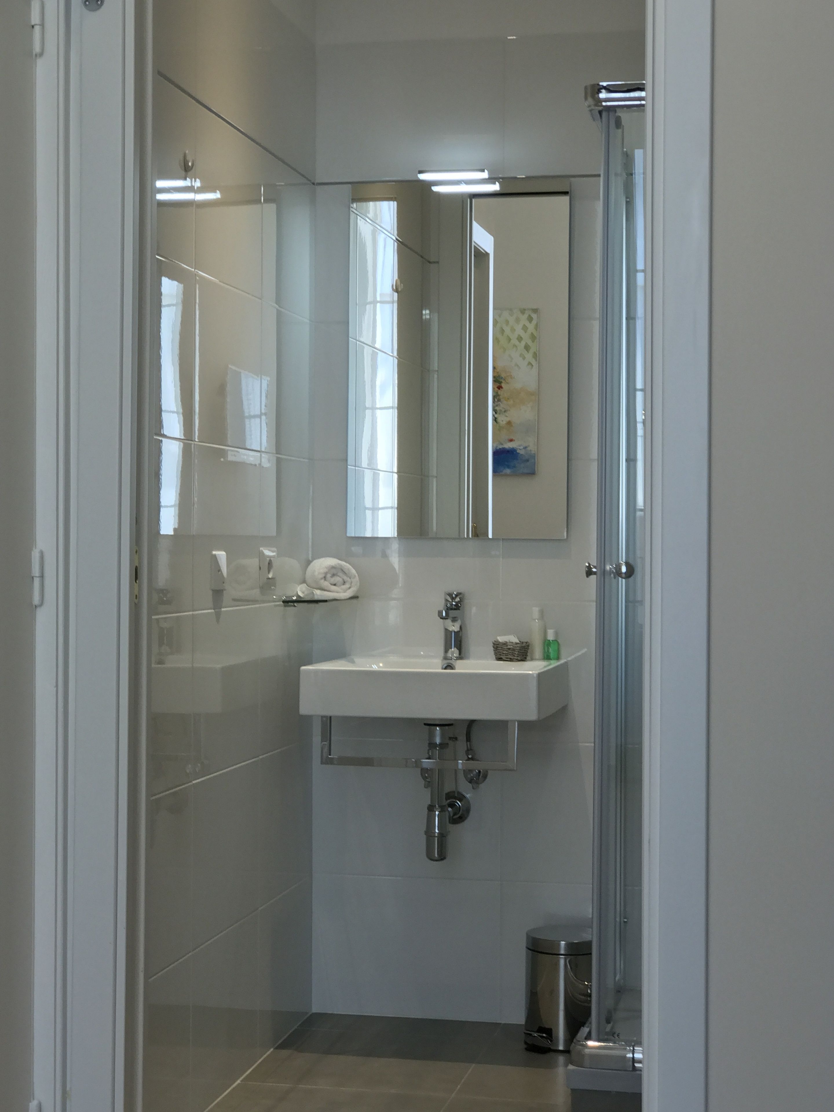 double or twin room | bathroom shower