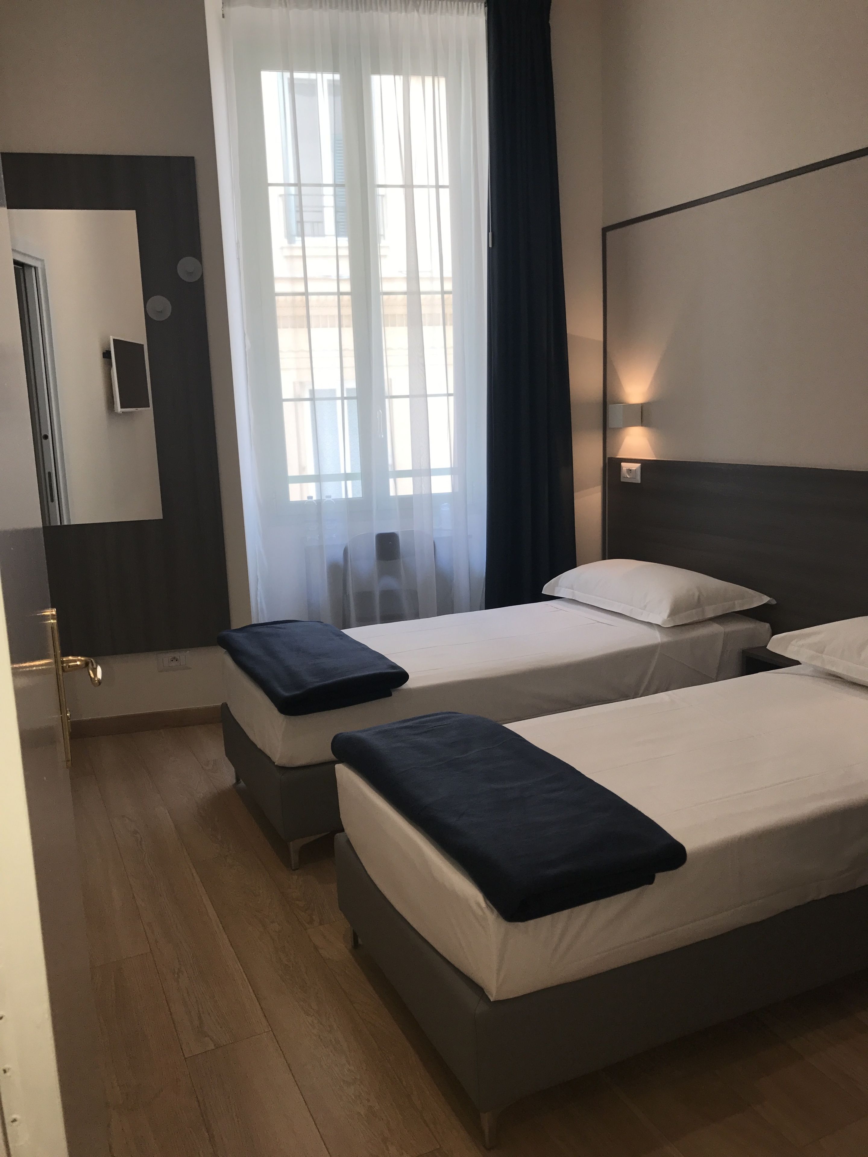 double or twin room | premium bedding, in-room safe, desk, free wifi