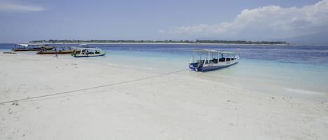 Beach nearby, scuba diving