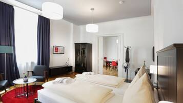 Apartment | Schreibtisch, Babybetten, Zustellbetten, kostenloses WLAN