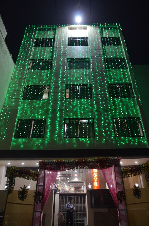 Fassade der Unterkunft