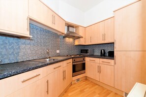 豪華公寓, 2 間臥室 | 私人小型廚房 | 雪櫃、微波爐、洗碗機、電熱水壺