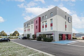 Fassade der Unterkunft