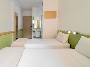 Standard Room, 2 Twin Beds | Hypo-allergenic bedding, desk, laptop workspace, blackout drapes