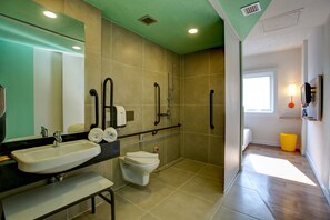 Standard Apartment, 1 Double Bed, Accessible | Bathroom