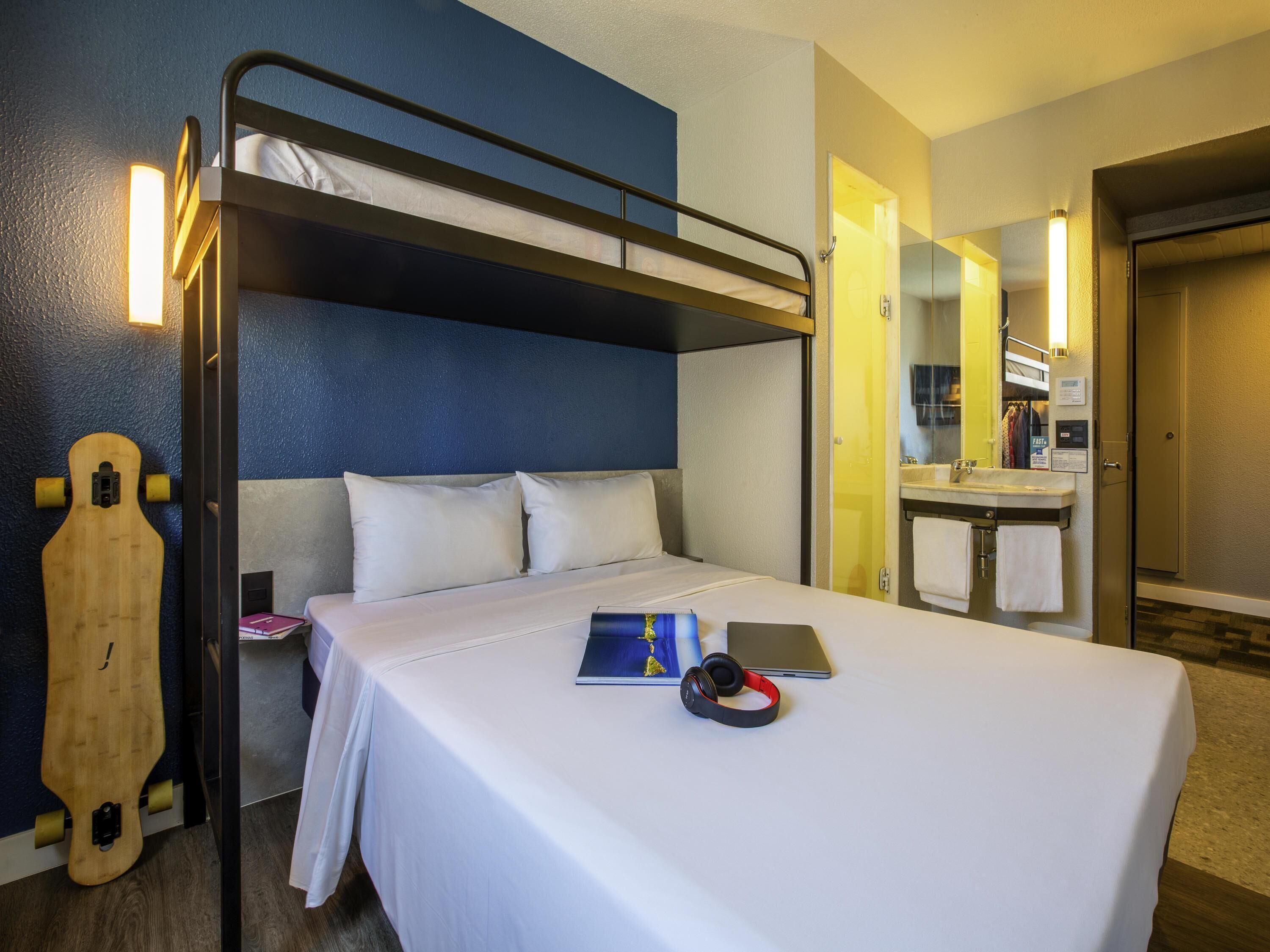 Superior Triple Room: 1 double bed + 01 single bunk bed | 1 bedroom, desk, blackout curtains, free WiFi