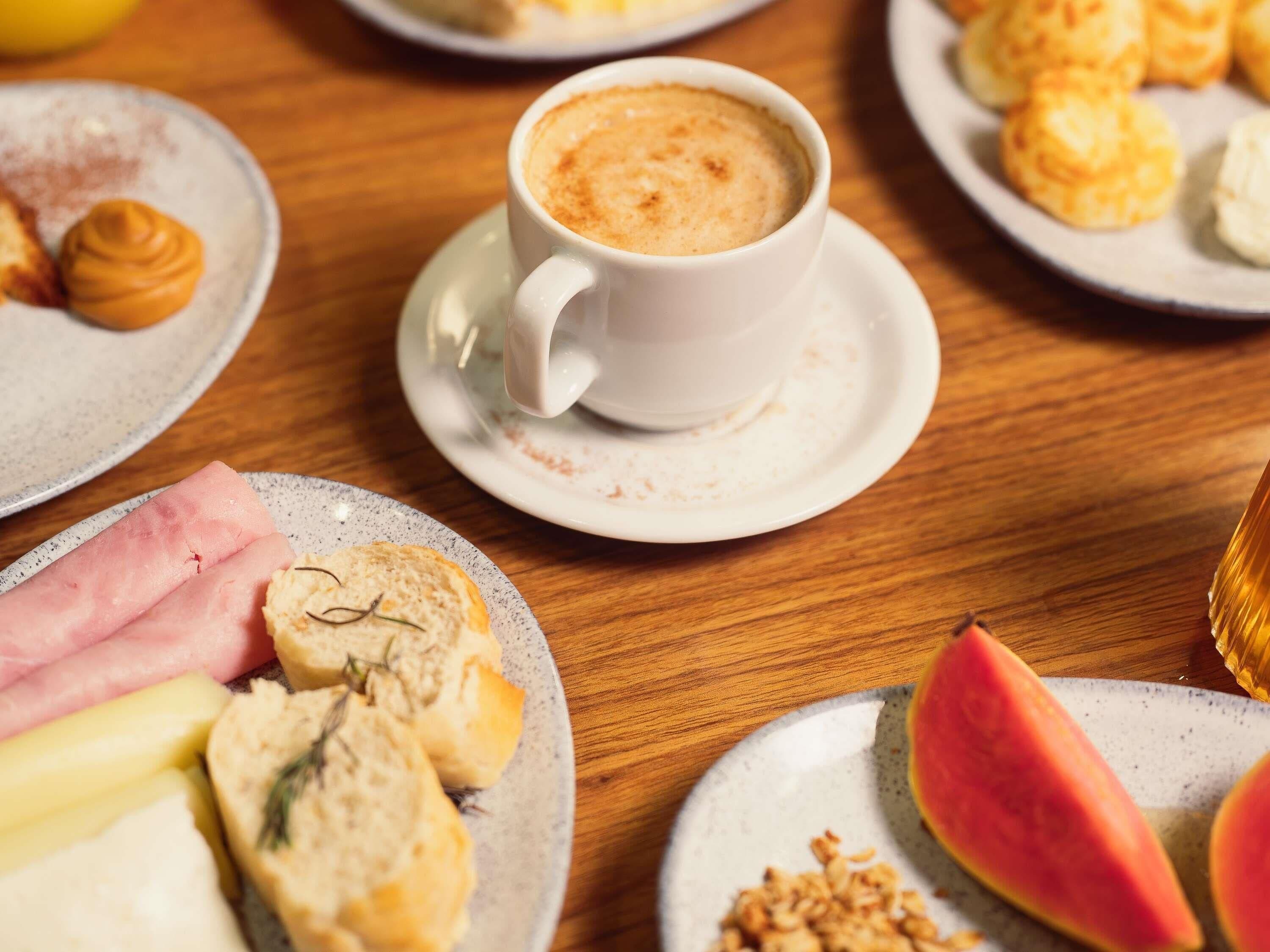 Daily buffet breakfast for a fee