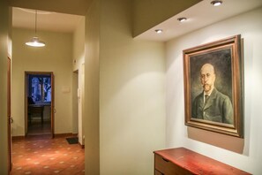 Classic Apartment, 3 Bedrooms | Living area | Flat-screen TV - Great Apartment near Town Hall (Vilnius)