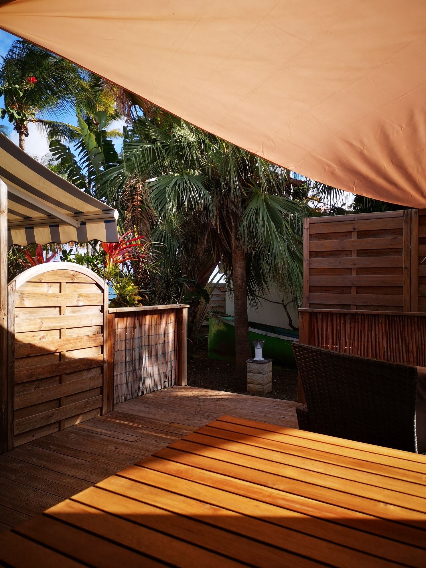 family bungalow, multiple beds, kitchenette, partial sea view | terrace/patio