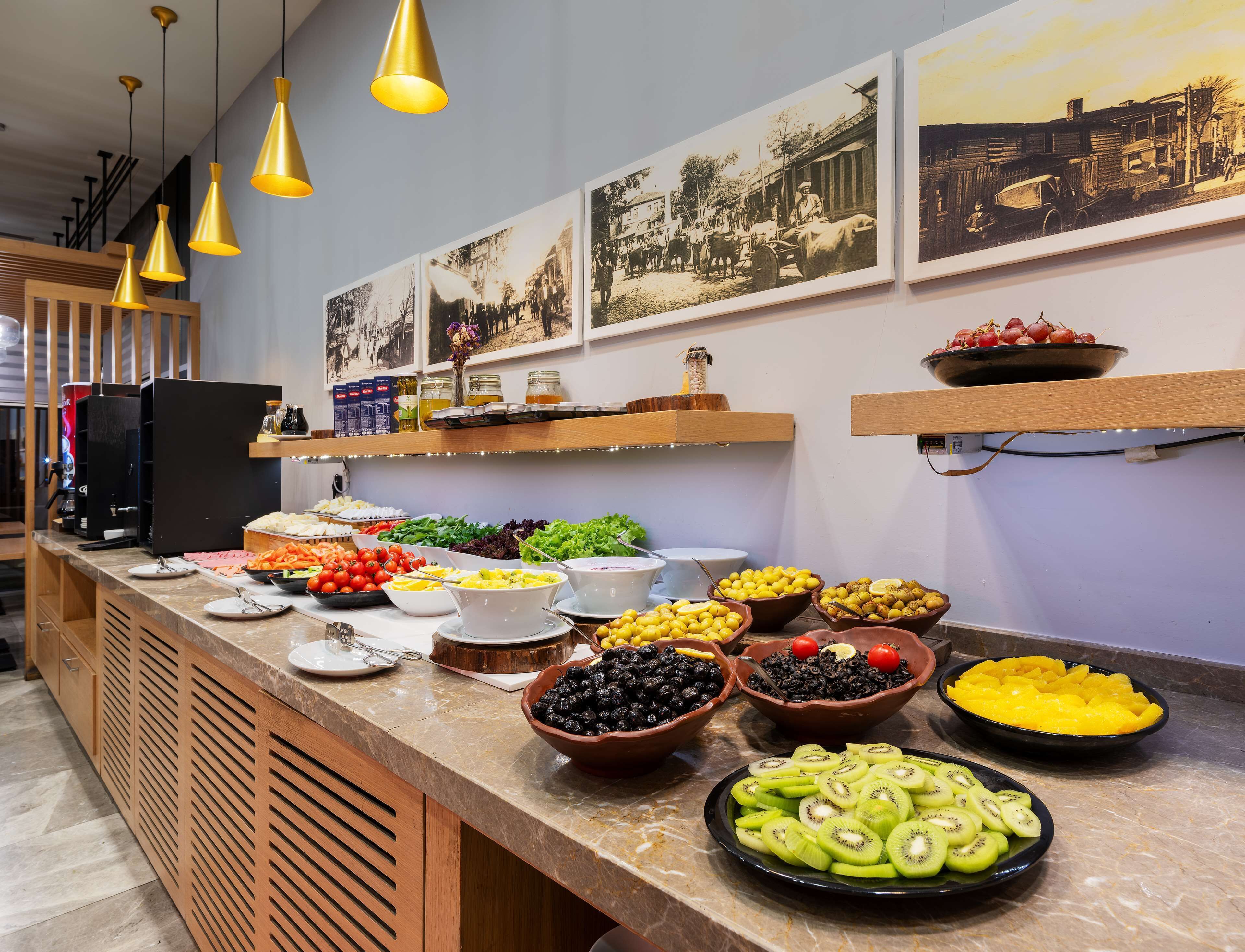 Daily buffet breakfast (EUR 15 per person)