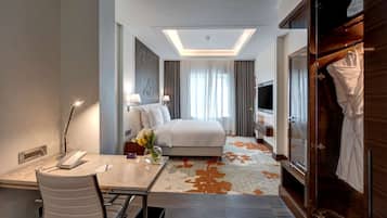 Premium bedding, minibar, in-room safe, individually decorated