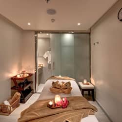Sauna, steam room, body treatments, aromatherapy, hot stone massages