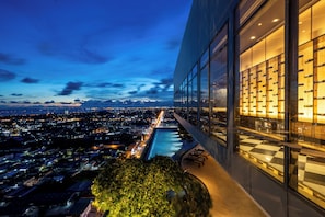 Pemandangan dari properti