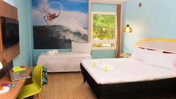 Minibar, in-room safe, blackout curtains, soundproofing