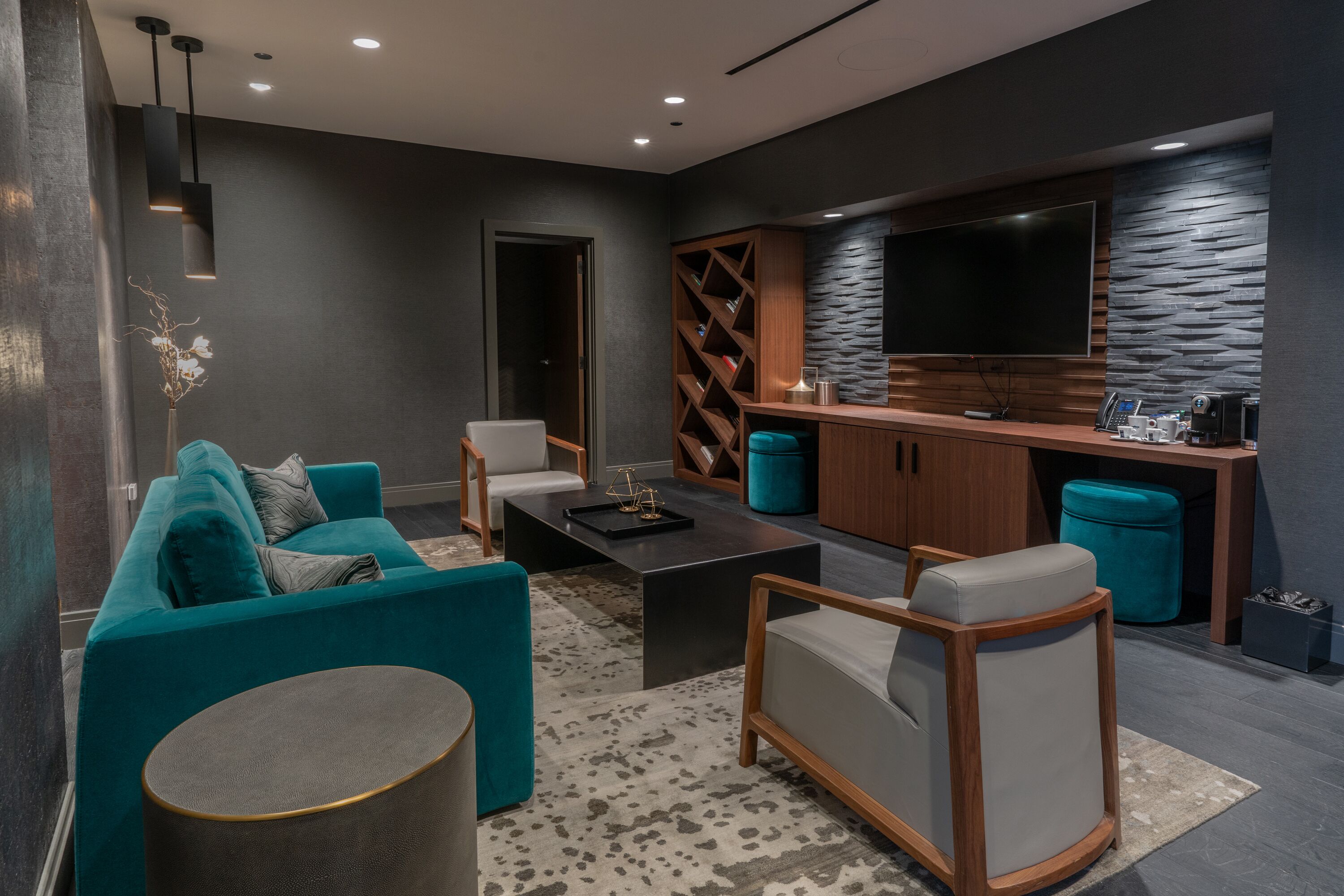 design suite, 1 king bed | living room | 55-inch led tv with satellite channels, tv