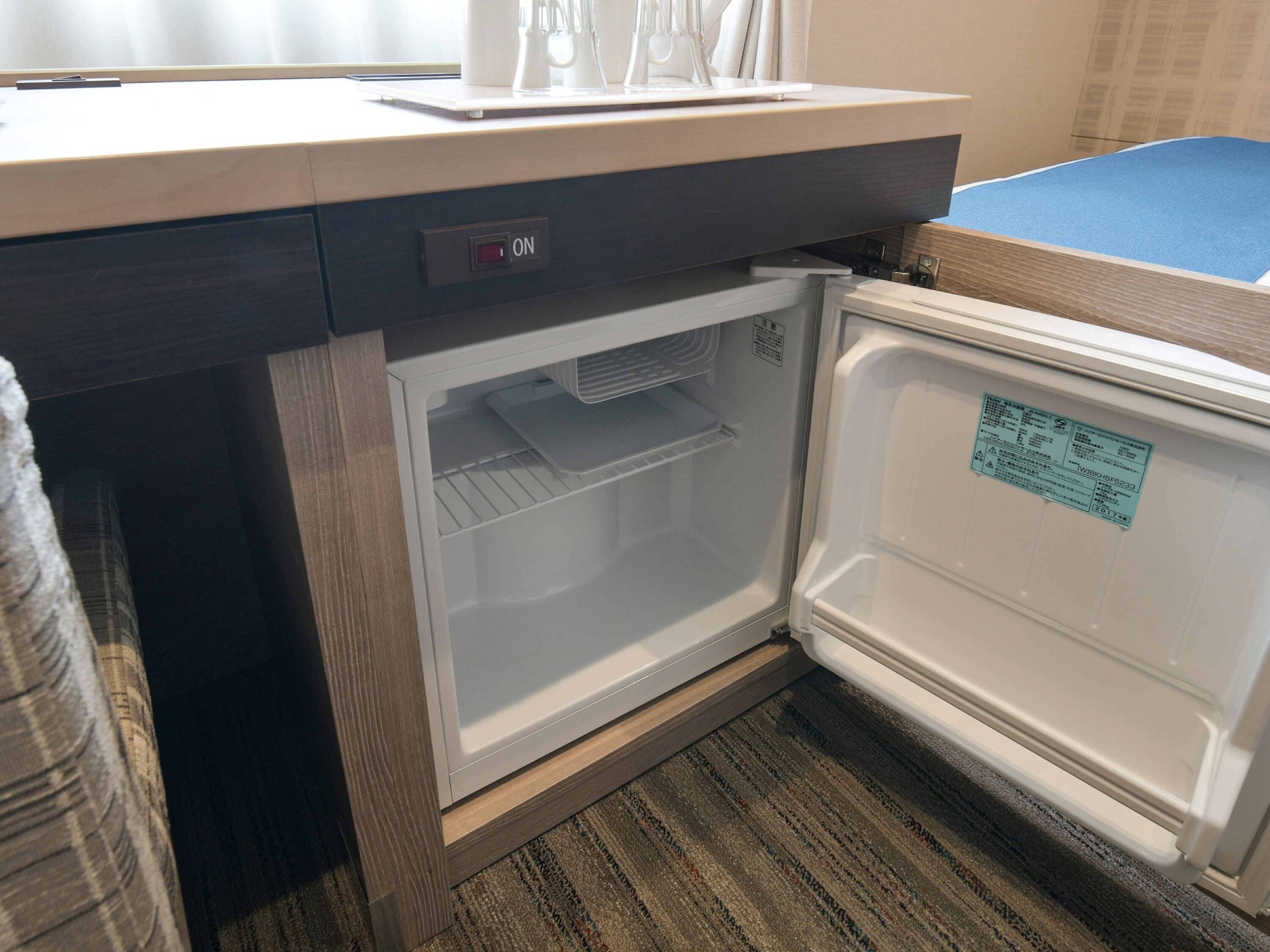 desk, blackout curtains, iron/ironing board, free wifi