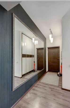Apartment, 1 Schlafzimmer (Utepova 21a, 83-01041) | Wohnbereich | Fernseher