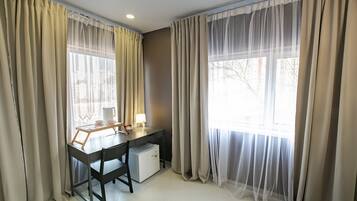 Sviitti | Työpöytä, silitysrauta/-lauta, ilmaiset vauvansängyt, ilmainen Wi-Fi