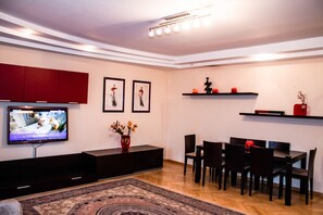 Apartment, 2 Bedrooms (Samal-3, House 21, 32-03041) | Living area