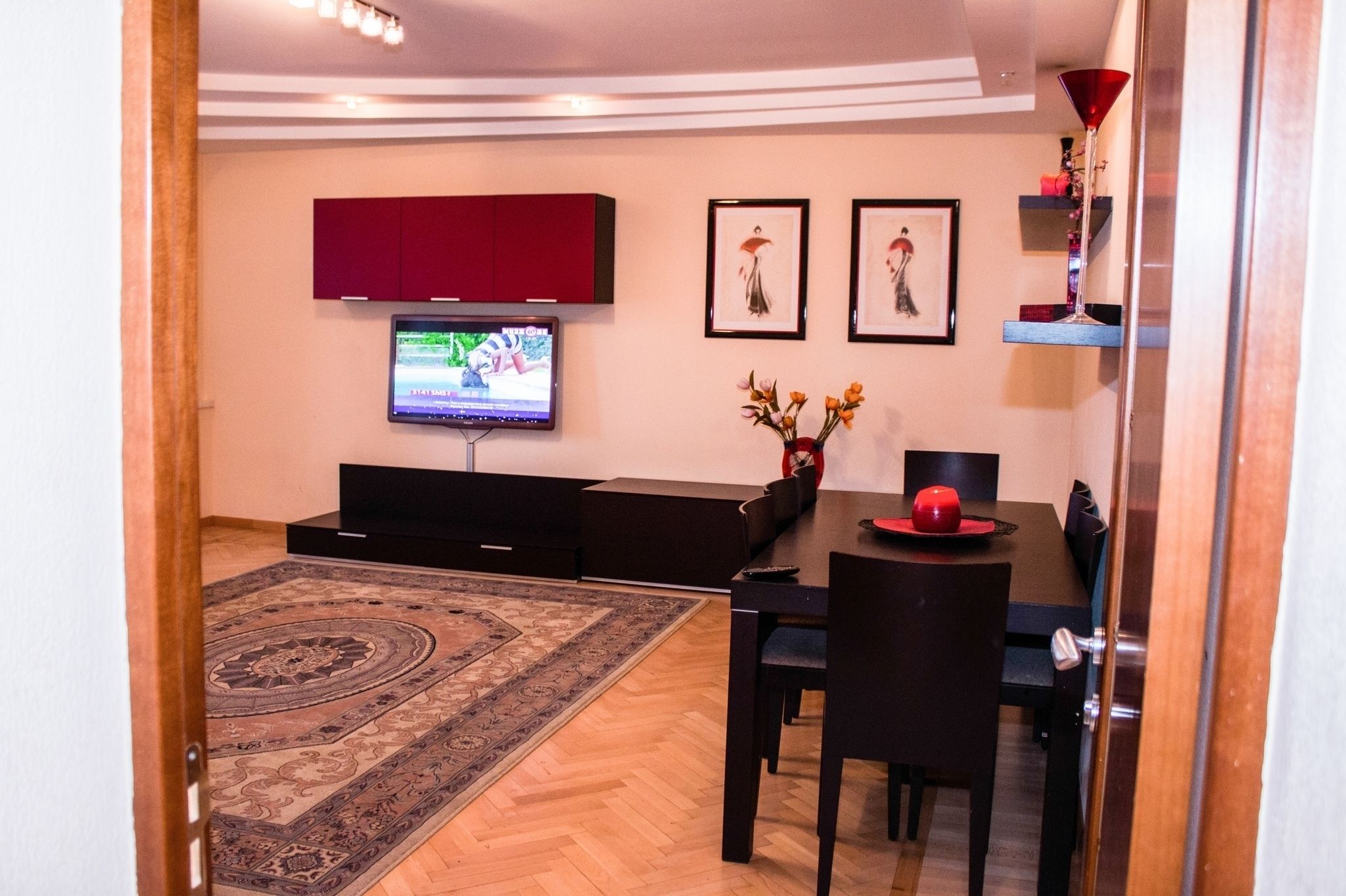 Apartment, 2 Bedrooms (Samal-3, House 21, 32-03041) | Living area | Flat-screen TV