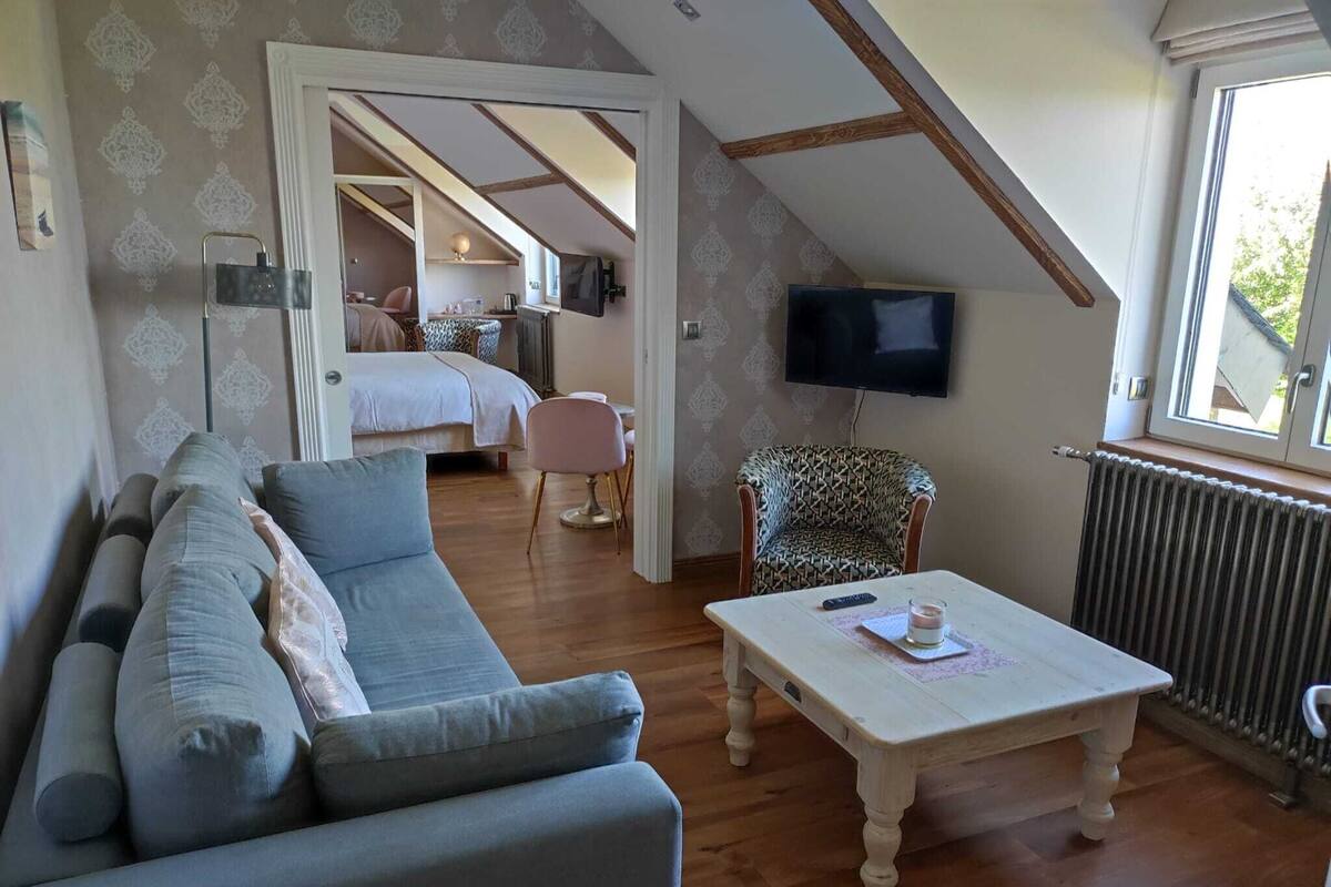 Comfort suite, en-suite badkamer, uitzicht op zee | 1 slaapkamer