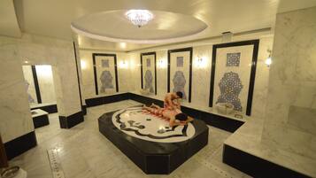 Turkish bath, deep-tissue massages, Thai massages, sports massages