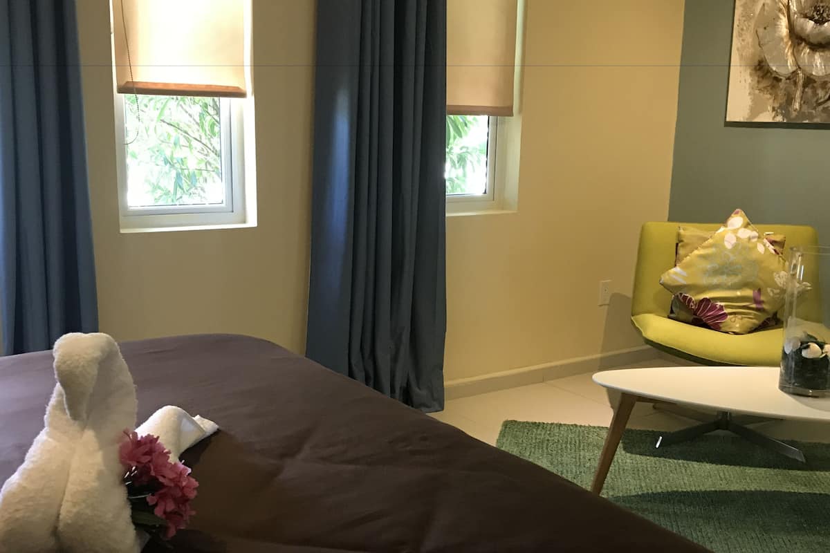 Apartment, 1 Schlafzimmer, Poolblick, Poolseite