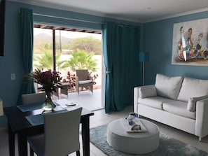 Apartment, Mountain View | Living area | TV, Netflix, DVD player