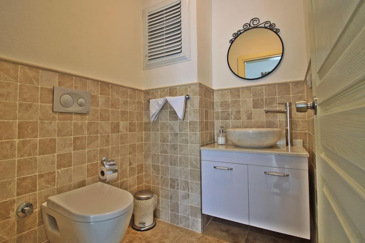 deluxe room, non smoking, city view | bathroom | shower, free toiletries, hair dryer, slippers