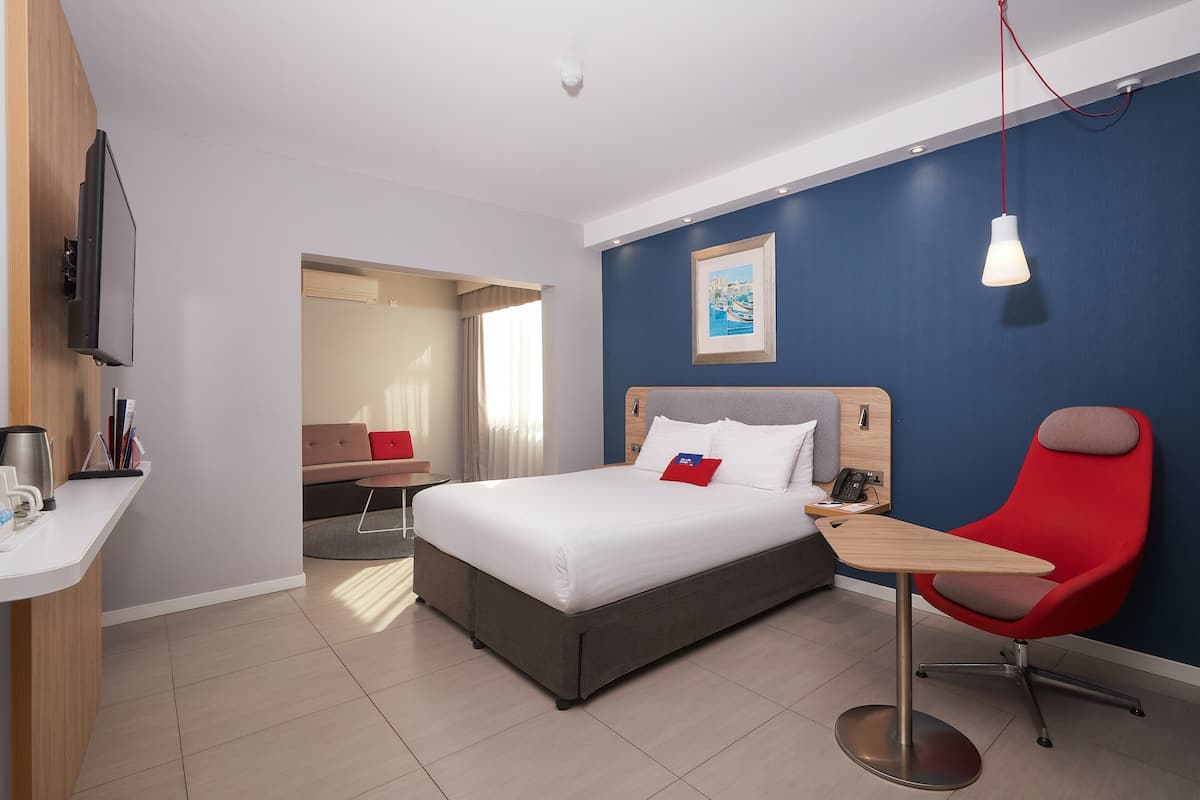 Suite, 1 Double Bed with Sofa bed (Free Breakfast) | 1 bedroom, in-room safe, desk, laptop workspace